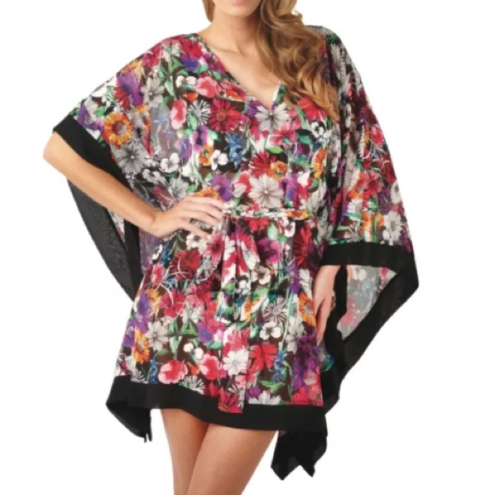 NWT Panache Annallse Kaftan Swim Coverup